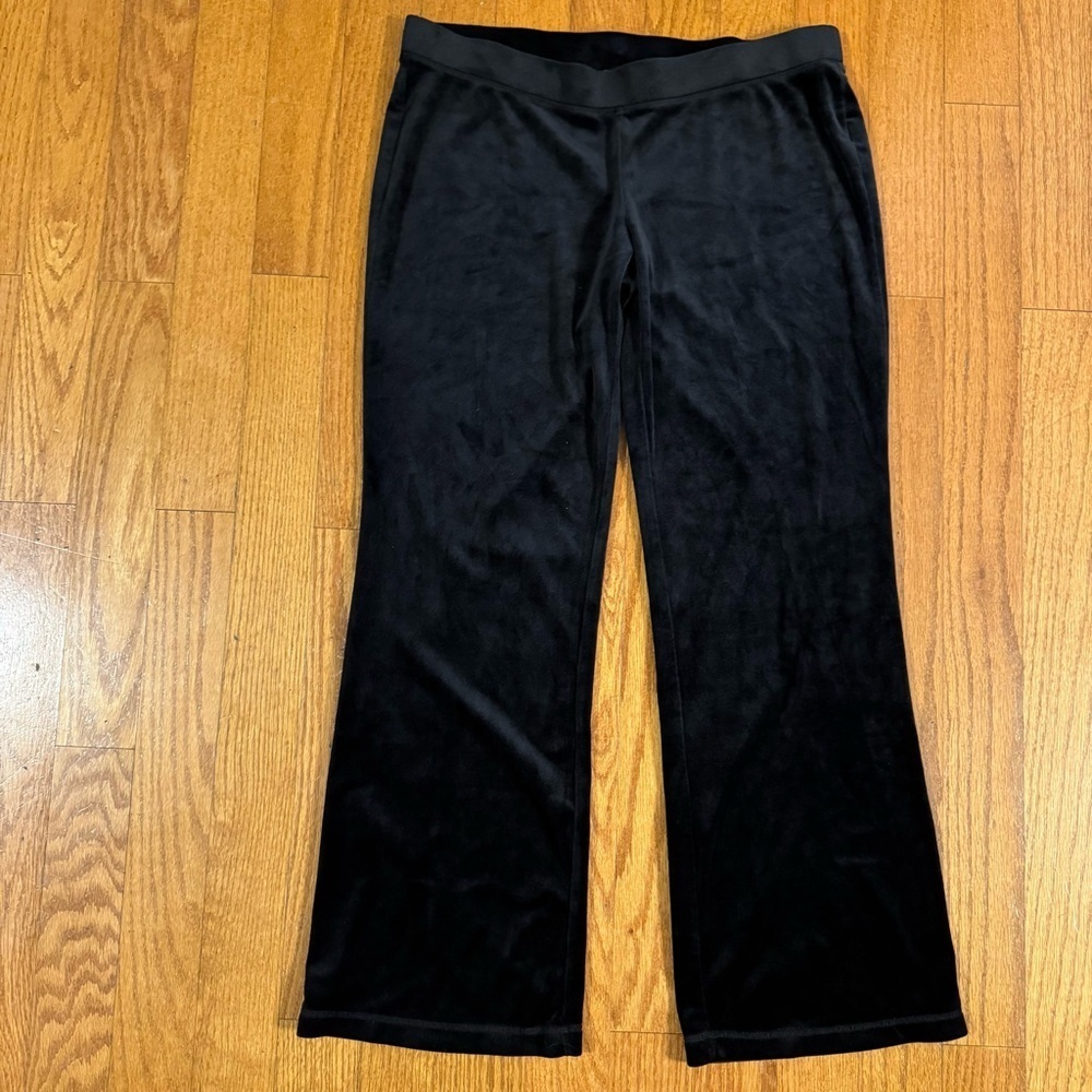 Juicy Couture Black Track Pants Women’s Size L